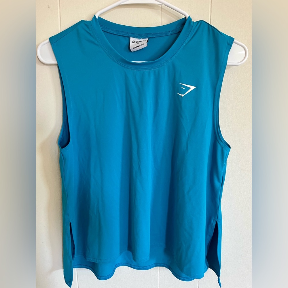 Bright Blue Gymshark Vest